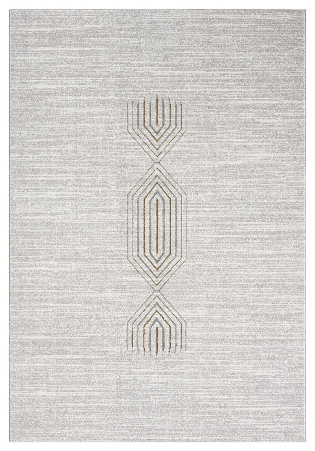 SIGNATURE 2X8 GREY AREA RUG. |