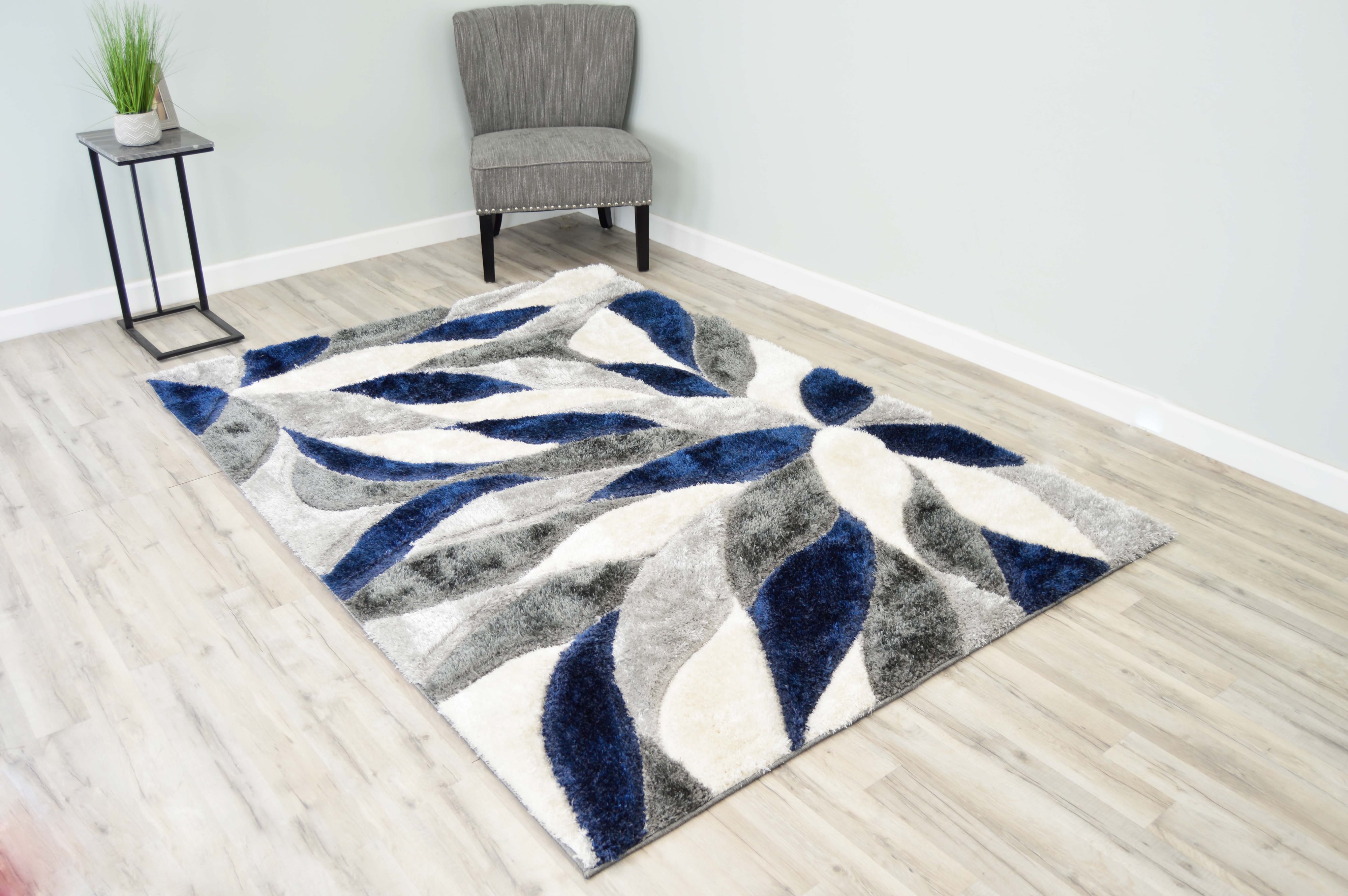 4D Shaggy 21885 4D SHAGGY 5X8 NAVY AREA RUG | | 7 Day