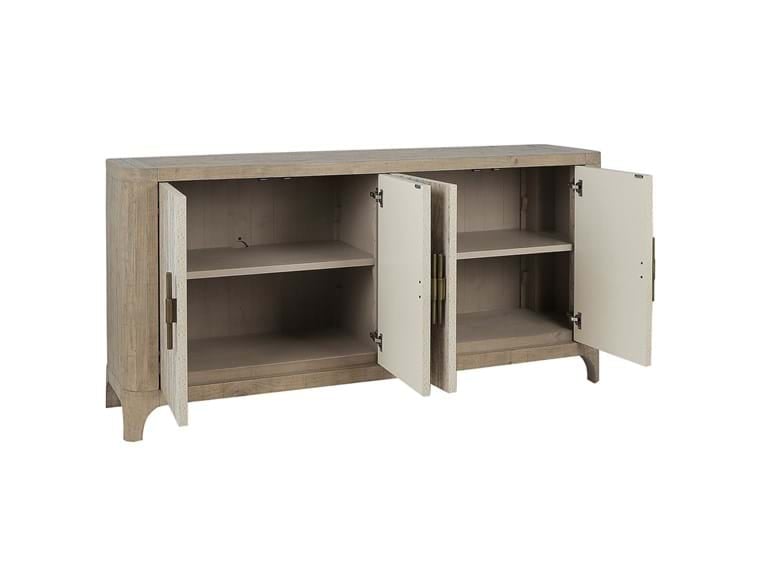Classic Home Buffets and Sideboards ALPINE RECLAIMED PINE 4DR CABINET NATURAL