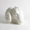 Global Views Sculptures by Global Views CAPRICORN SCULPTURE-MATTE WHITE