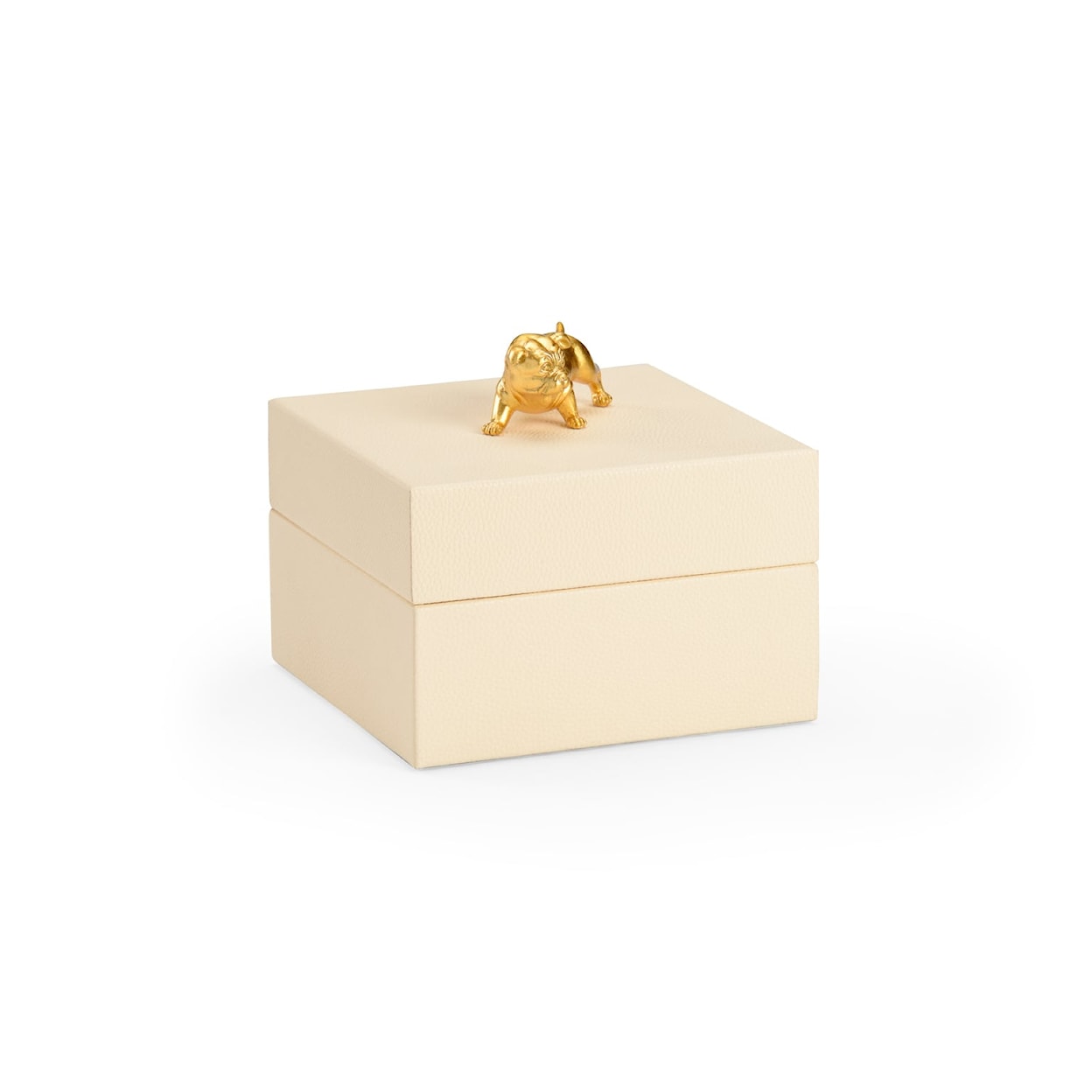 Chelsea House Boxes Dog Handle Box - Cream