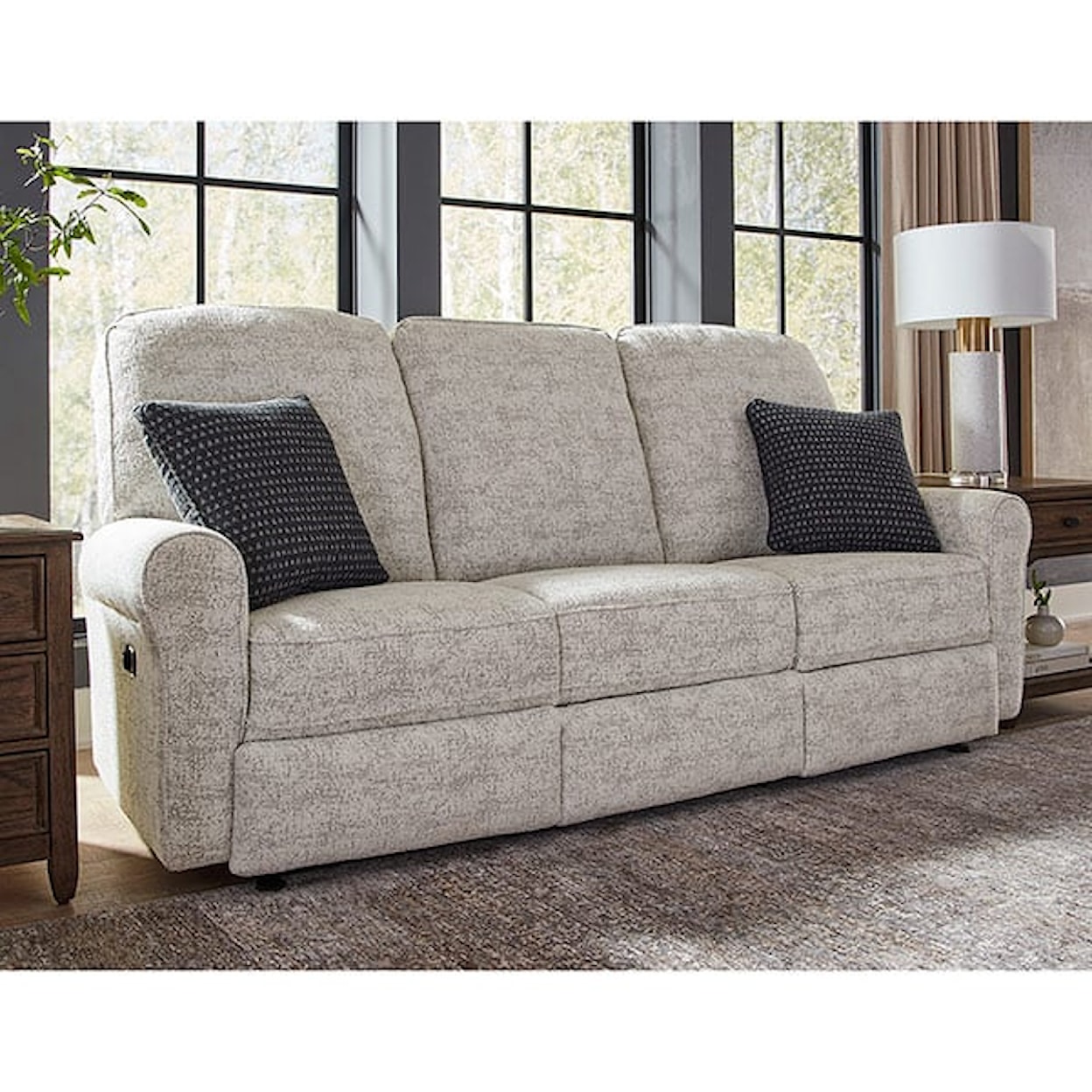 Best Home Furnishings Josey Power Space Saver Sofa