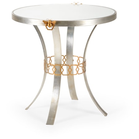 Bauer Side Table - Silver