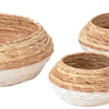 Dovetail Furniture Accessories Abaca Basket Set Of 3