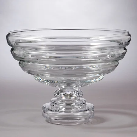 BELTED FOOTED FRUIT BOWL