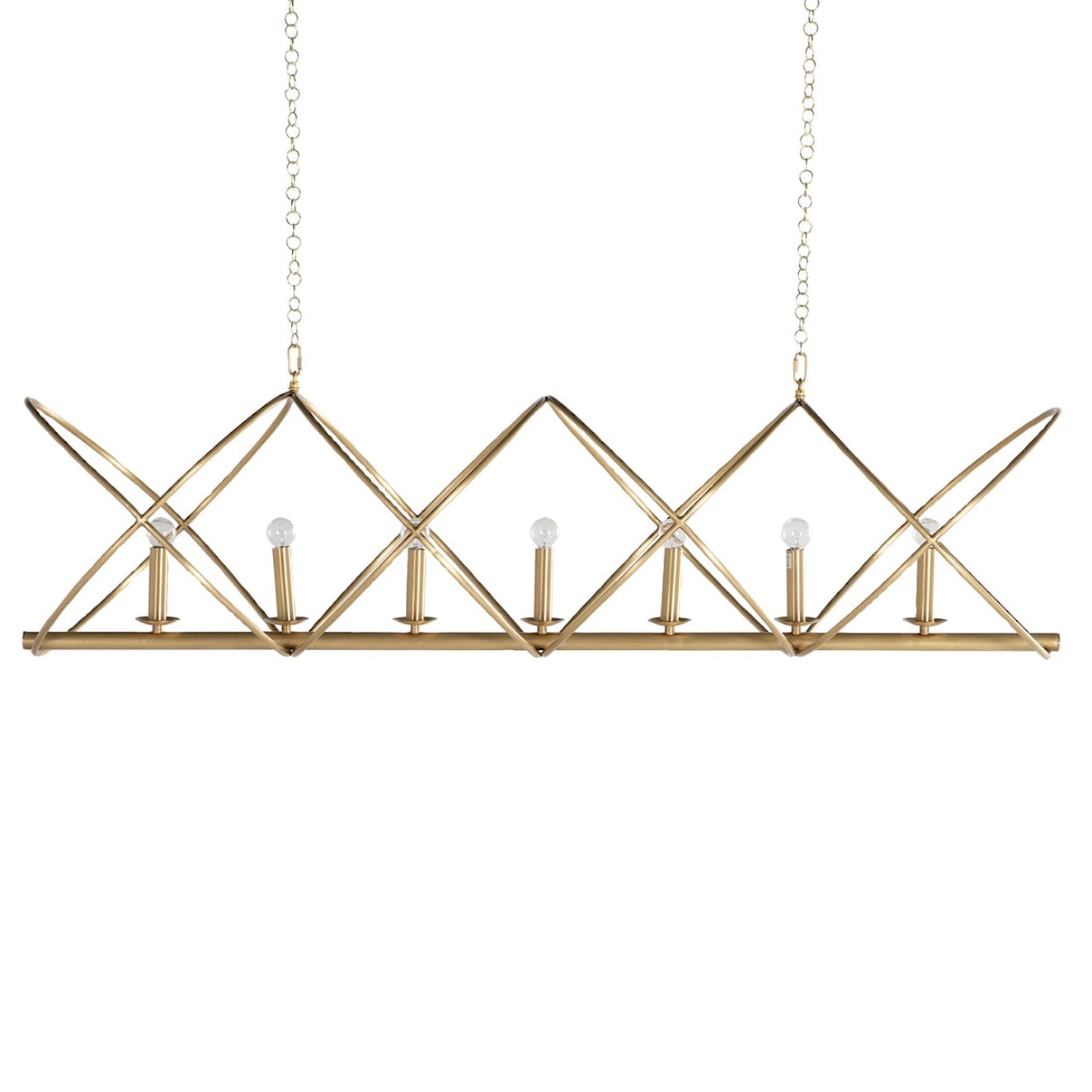 Gabby Chandeliers CAXTON CHANDELIER- BRASS