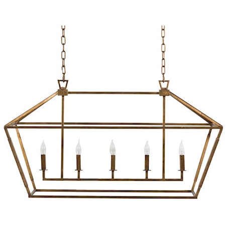 ADLER CHANDELIER- RECTANGULAR