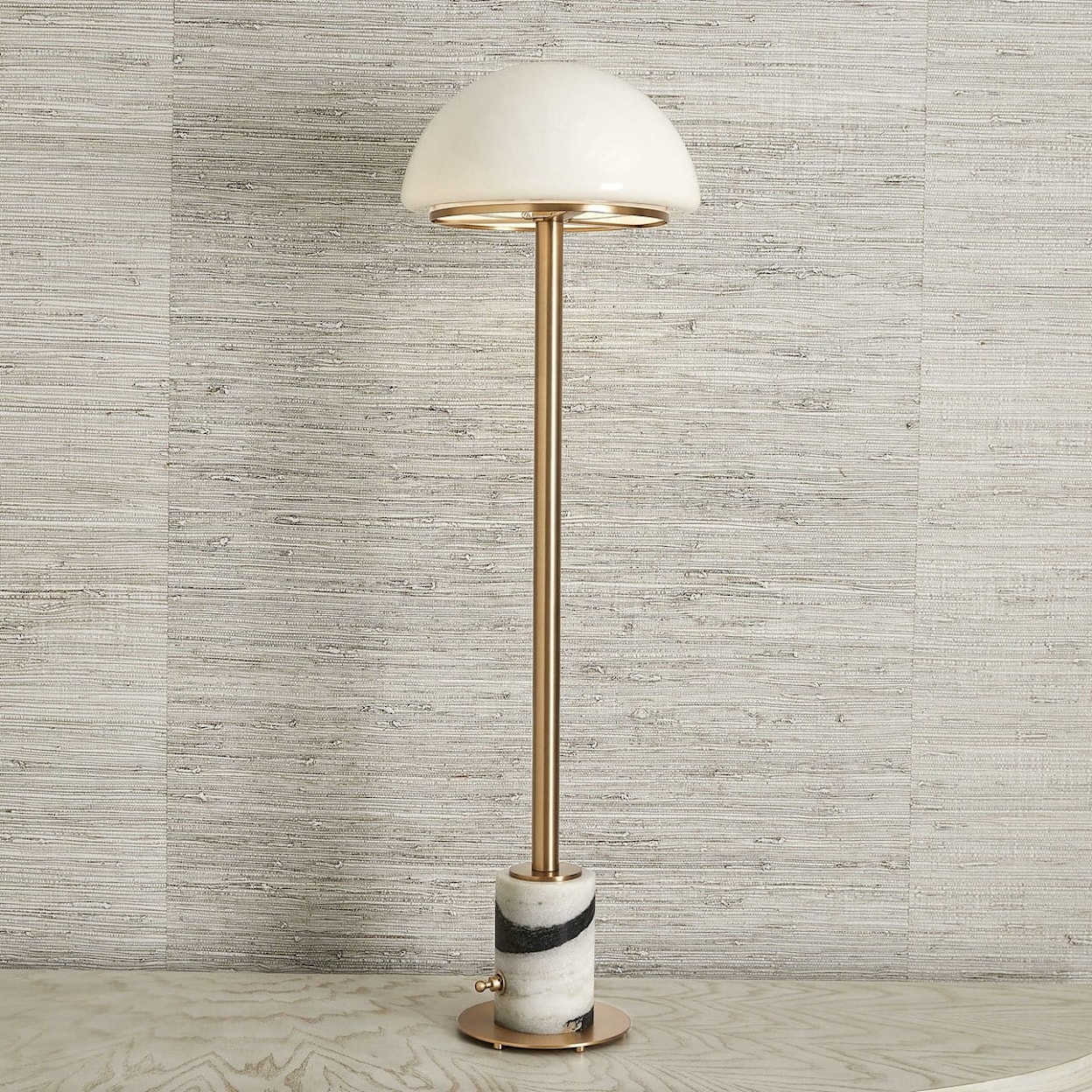 Uttermost Buffet Lamps MUSHROOM BUFFET LAMP - PANDA MARBLE