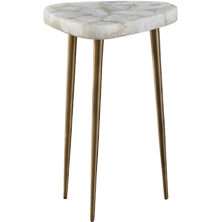 Contemporary Tall Side Table