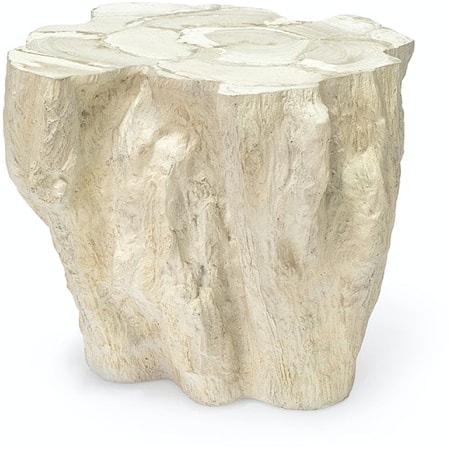 Camilla Fossilized Clam Side Table
