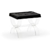 Wildwood Lamps Accent Seating HARLOW BENCH- LEATHER