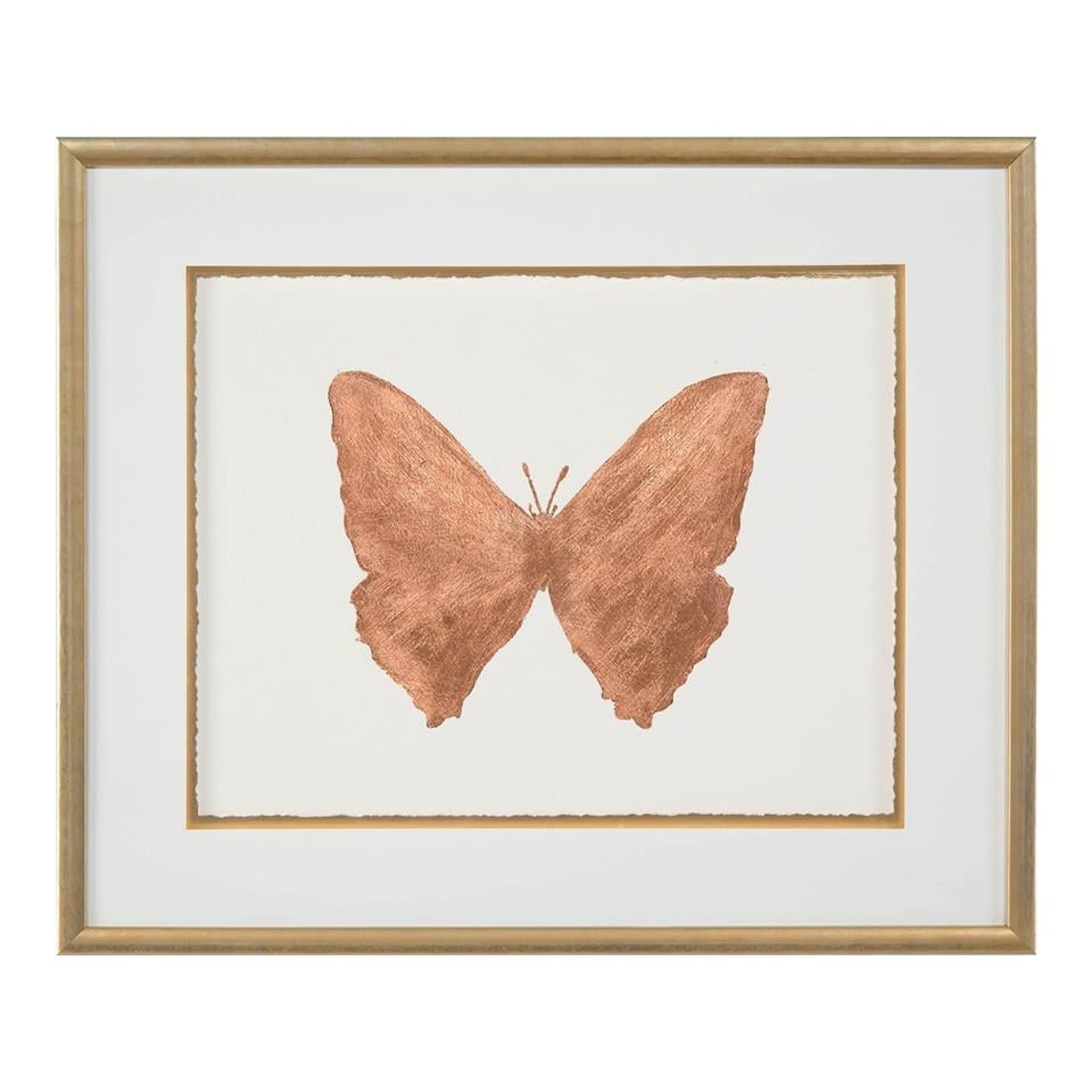 John-Richard Framed Artwork Shimmering Butterfly VI