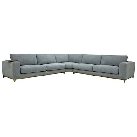 DONOVAN SECTIONAL GRAY