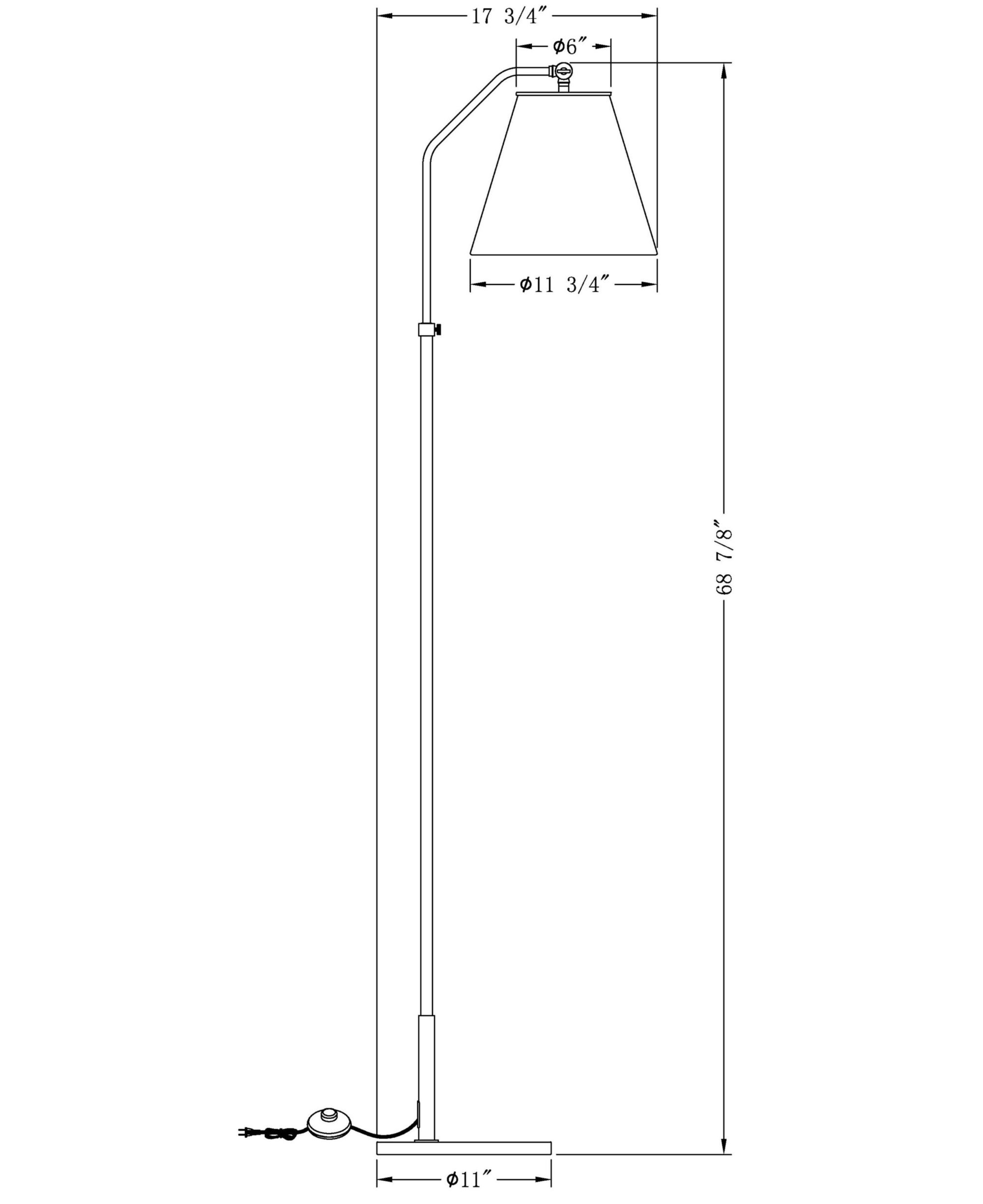 Flow Decor Floor Lamps WARD FLOOR LAMP