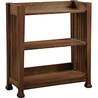 Little Treasures Solid Oak Book Rack