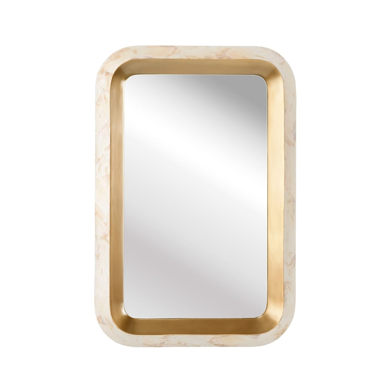 Wildwood Lamps Mirrors GOLD SHELEBRATIONS MIRROR