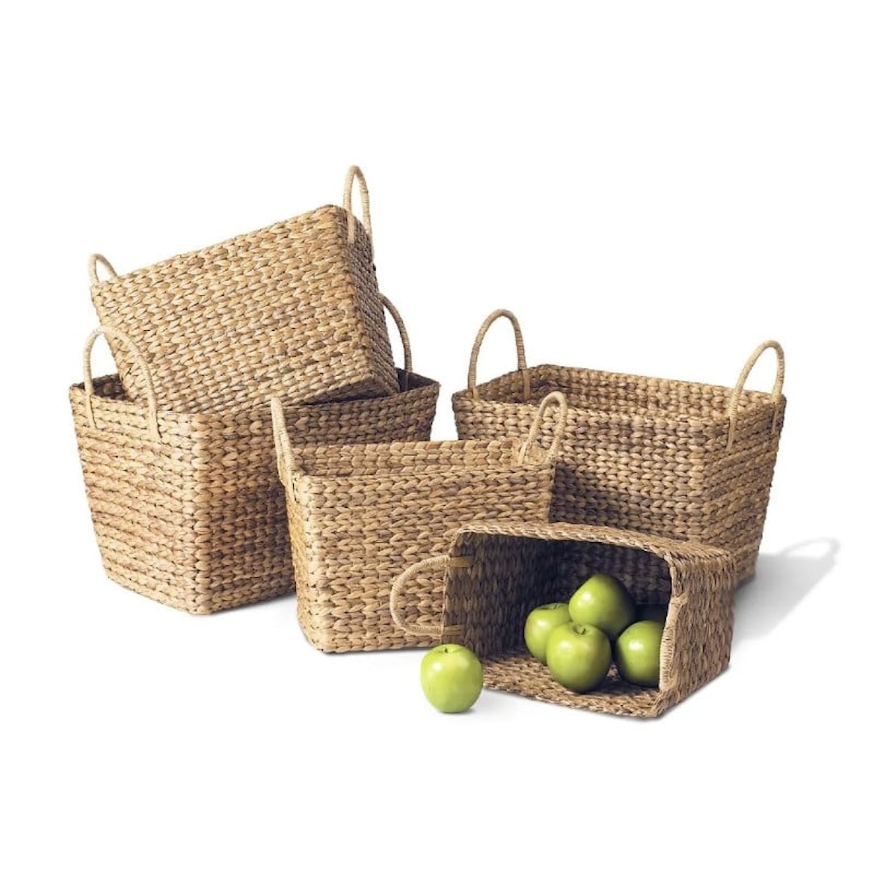 Ibolili Baskets and Sets ELEMENTAL WATER HYACINTH BASKET