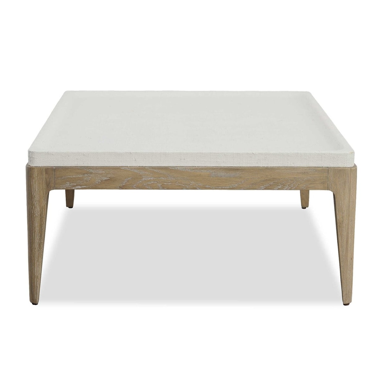 Uttermost Accent Furniture WHITE LINEN COFFEE TABLE