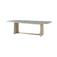 Repose Dining Table Marble Top
