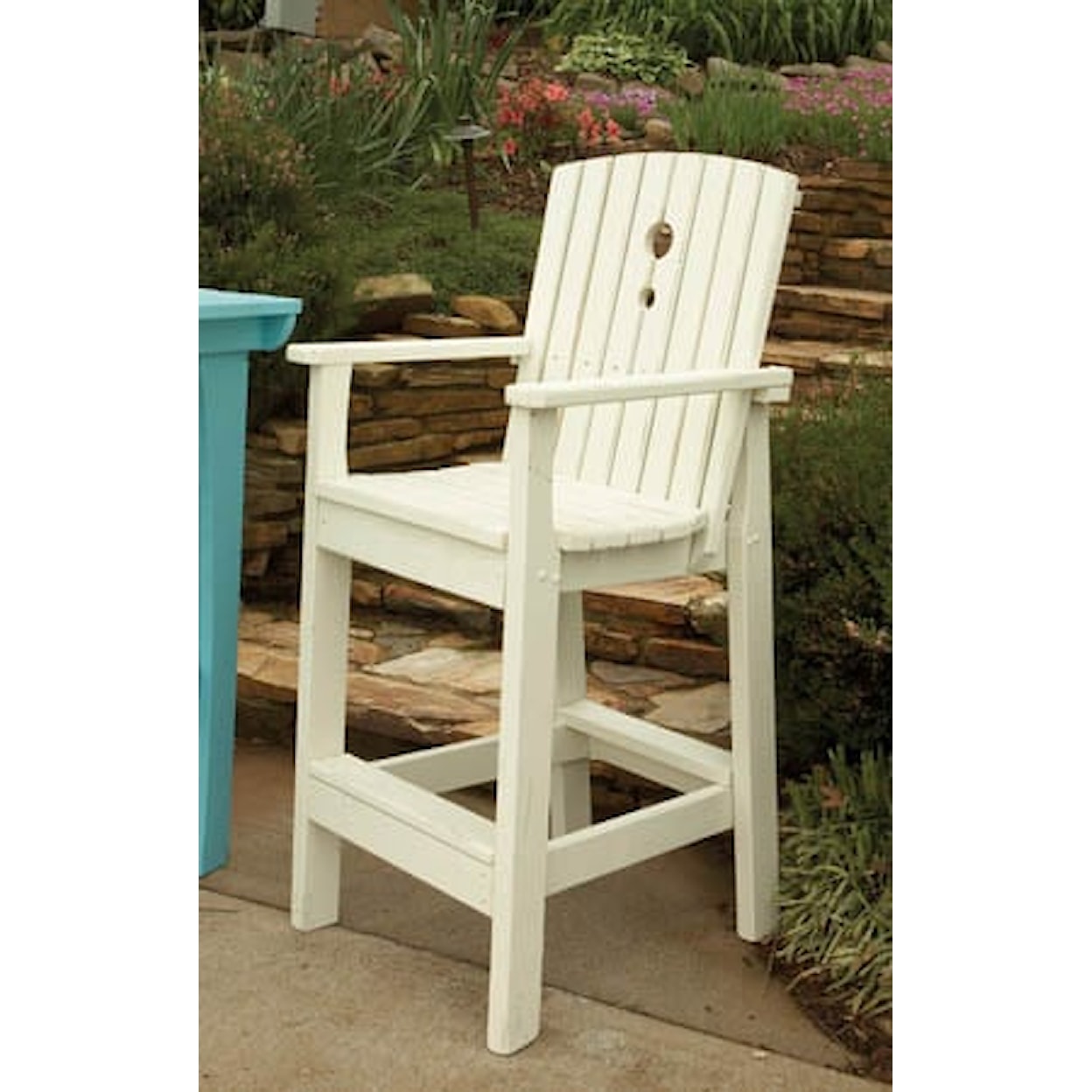 Uwharrie Chair The Companion Collection TALL DINING CHAIR