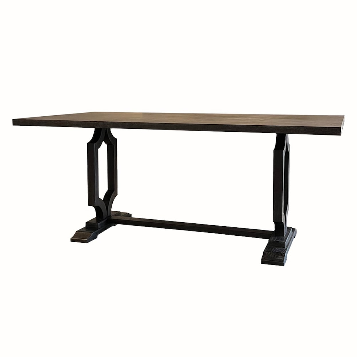 Oliver Home Furnishings Dining Tables 72" RECTANGLE DINING TABLE- MIDNIGHT