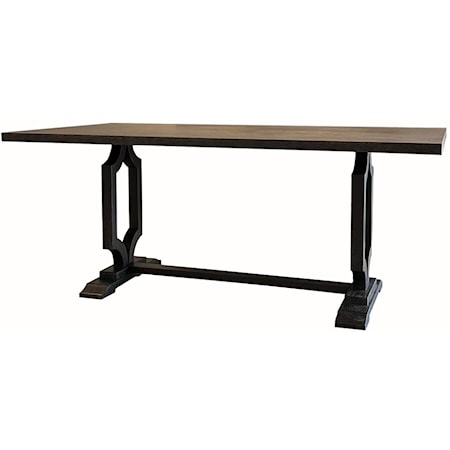 72" RECTANGLE DINING TABLE- MIDNIGHT