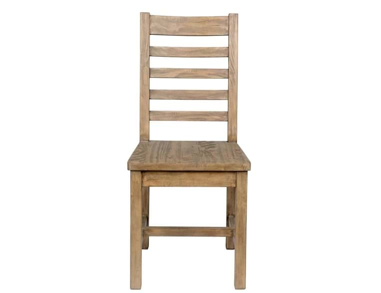 Classic Home Caleb CALEB DINING CHAIR DISTRESSED BROWN