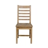 Classic Home Caleb CALEB DINING CHAIR DISTRESSED BROWN