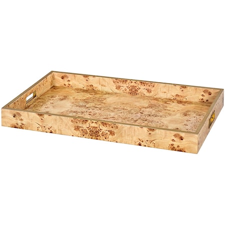 MILO TRAY- NATURAL BURL