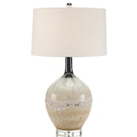 SEA N SURF CERAMIC TABLE LAMP