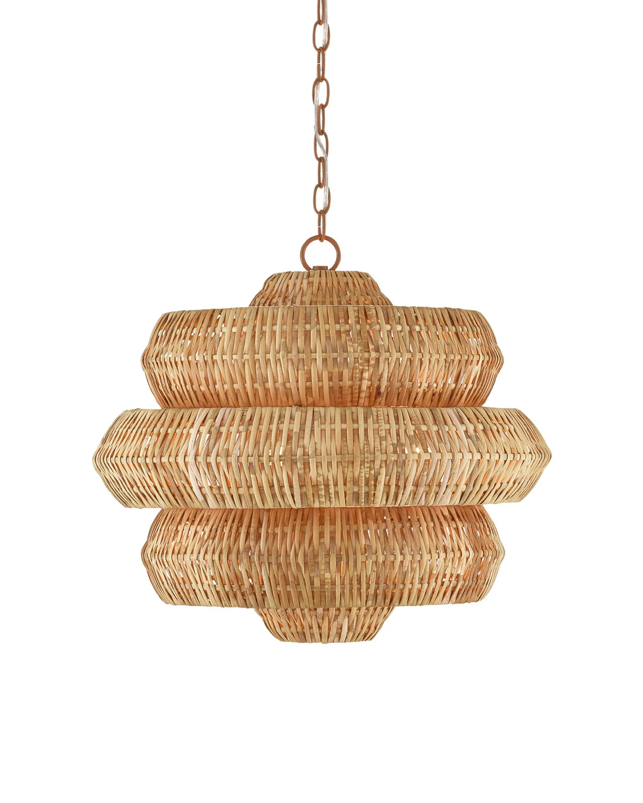 ANTIBES SM NATURAL CHANDELIER