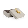 Chelsea House Boxes Whale Handle Box - Gray