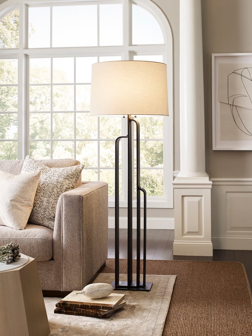 Wildwood Lamps Lighting Brazing Floor Lamp