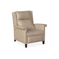 APOLLO RECLINER IN BRUTON TAUPE LEATHER