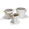 Two's Company Waters Edge PERIVILOS S/3 HAND-CRAFTED BASKETS