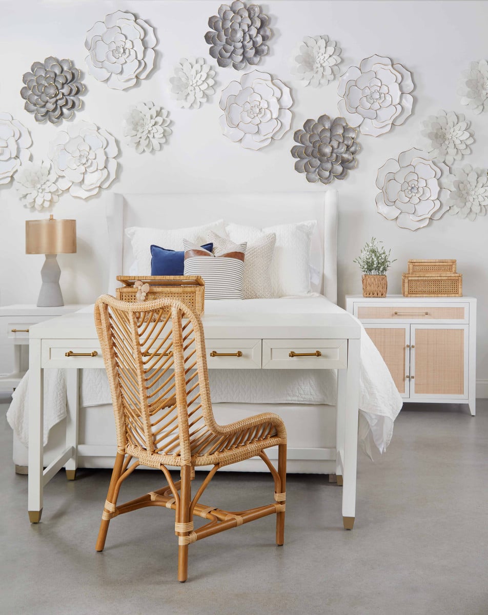 Essentials for Living Stella Stella Desk in Matte White