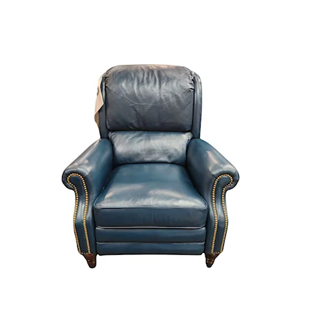 POWELL POWER RECLINER IN DOCUMENT OCEAN LEATHER