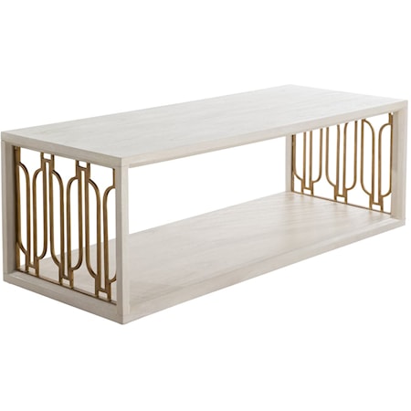 AINSWORTH COFFEE TABLE-WHITE
