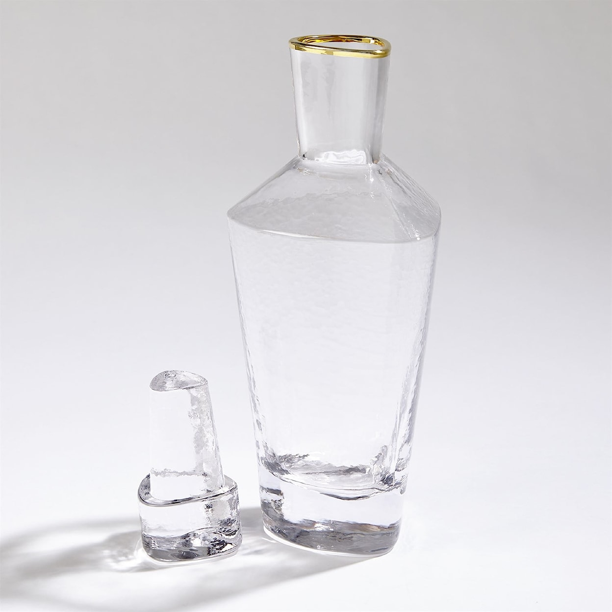 Global Views Accents HAMMERED DECANTER