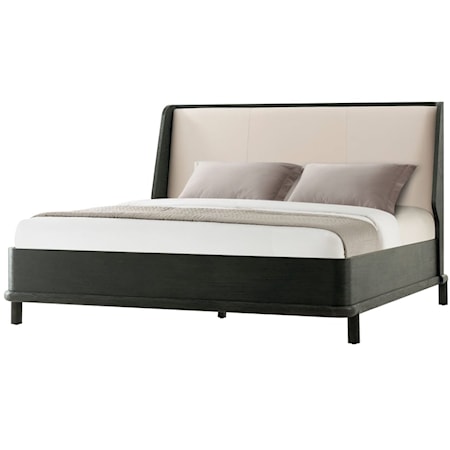 Repose Wooden With Upholstered Headboard US