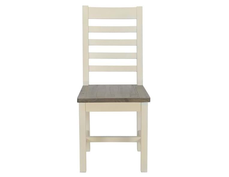 Classic Home Caleb CALEB DINING CHAIR LARK BROWN/CLASSIC IVORY