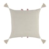 Classic Home Pillows AD TOYA NATURAL/PINK MULTI 22X22