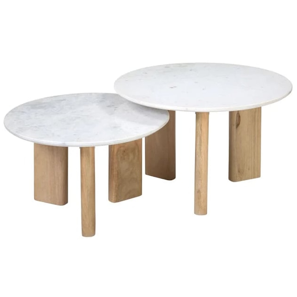Dovetail Furniture Coffee Tables Bryn Coffee Table Set Of 2