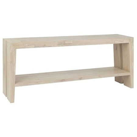 TROY CONSOLE TABLE WHITE