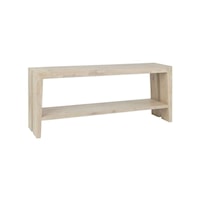 TROY CONSOLE TABLE WHITE