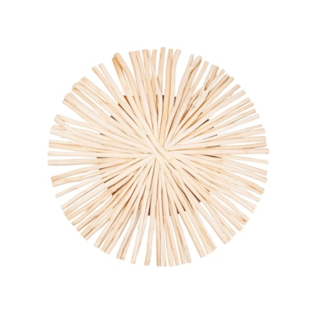 Coral Round Wall Decor, Small