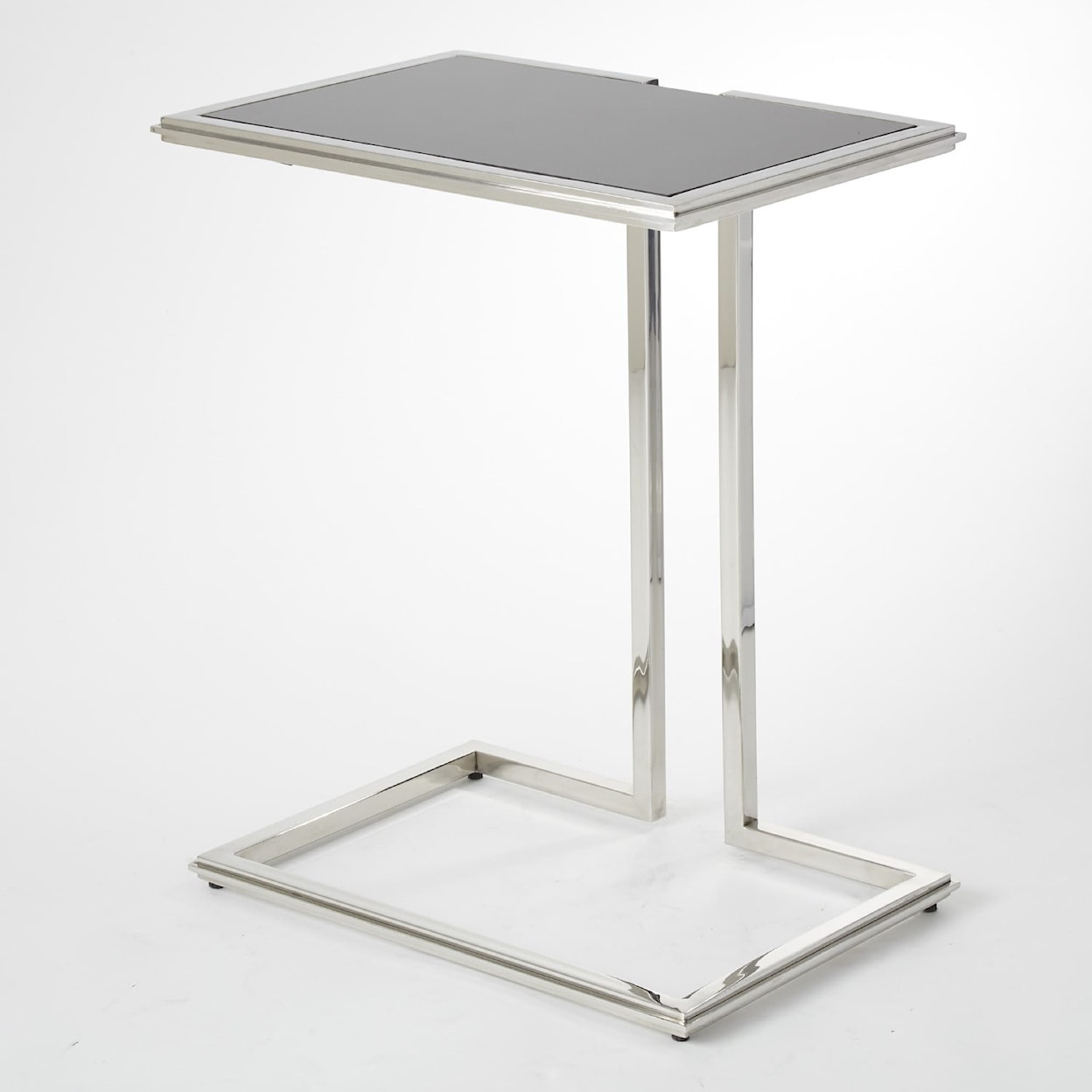 Global Views Accents Cozy Up Table-Stainless Steel- Lg