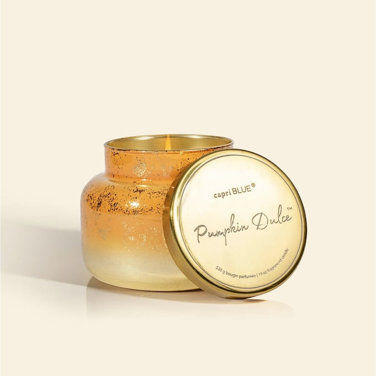 Capri Blue GLIMMER COLLECTION GLIMMER - PUMPKIN DULCE SIGNATURE JAR