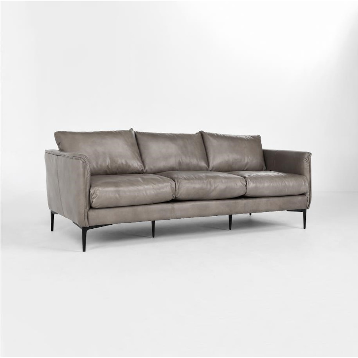 Classic Home Abigail Collection ABIGAIL 85" SOFA DARK GRAY