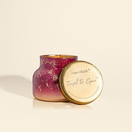 Tinsel & Spice Glimmer Petite Jar, 8 oz